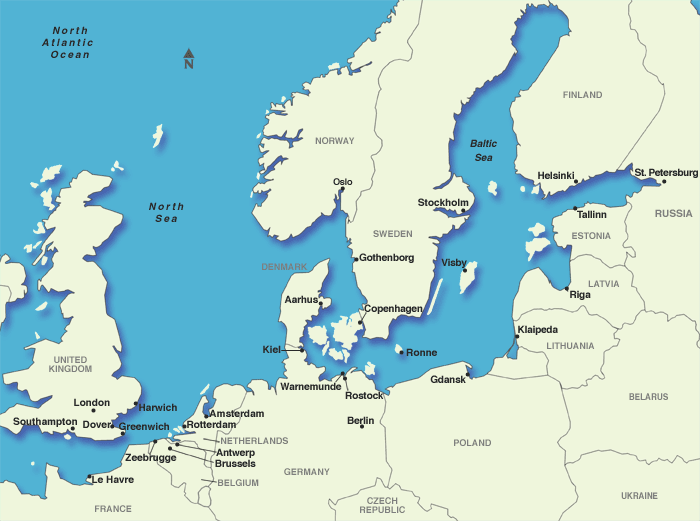 where does a baltic cruise go