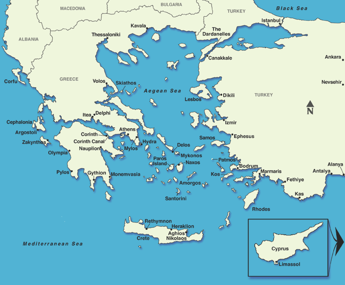 iles grecques croisière