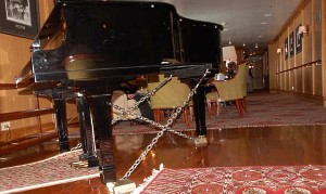 Piano Chained to the Floor