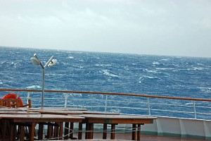 Sailing into Drake Passage