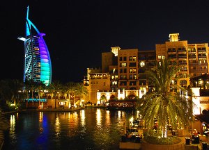 Burj Al-Arab at Night