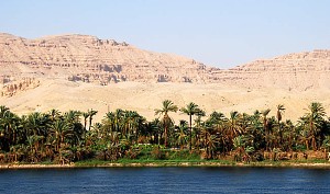 Cruising along the Nile