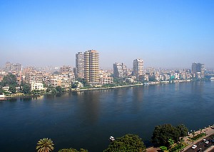 View of Nile from Hotel