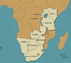 Map of Africa