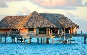 Overwater bungalow