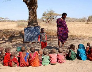 Maasai Schoolchildren