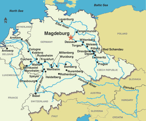 Resultado de imagem para Magdeburgo MAPA