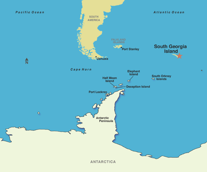 georgia sea port map