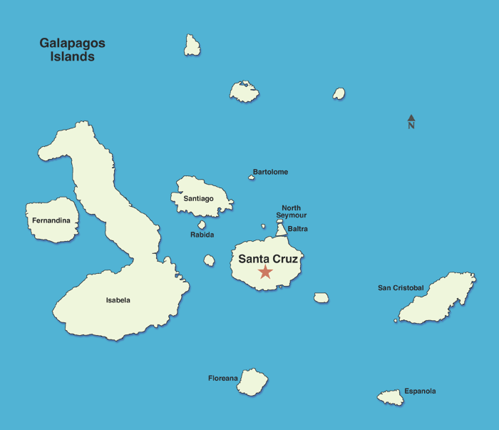 Isla Santa Cruz de Galápagos