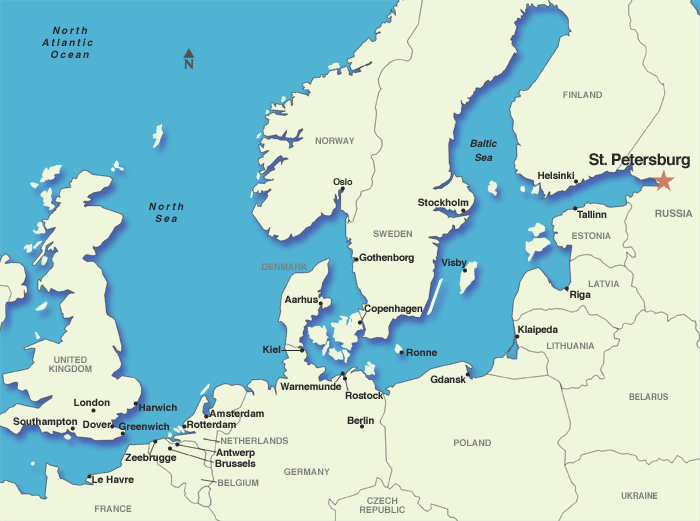 Baltic Sea Cruise Ports St Petersburg Russia