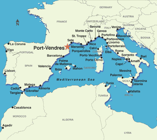 Windstar Cruise Tour Destinations: Collioure (Port Vendres), France